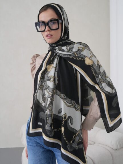 Black Royal Viskon Şal