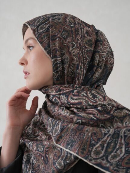 Midnight Viskon Şal